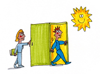 Van donker naar licht